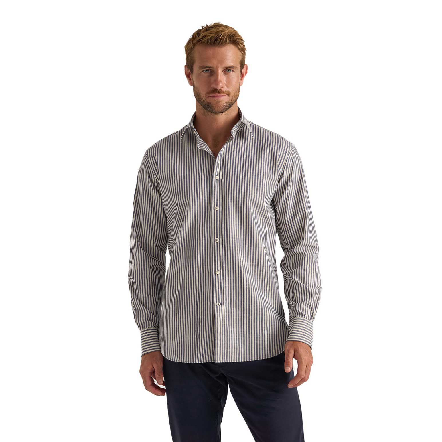 M.J. Bale Cranston Stripe Shirt